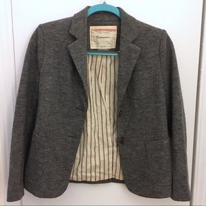 Anthropologie Cartonnier Wool/Polyester Blazer